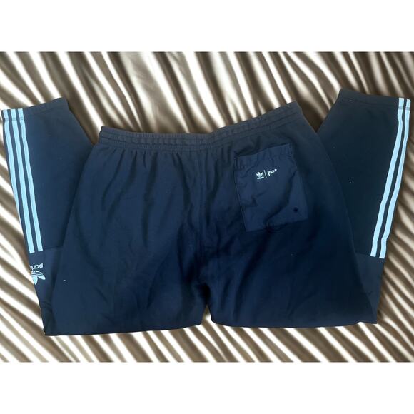 Adidas men 2XL parley pants original black new with tags - Picture 2 of 5